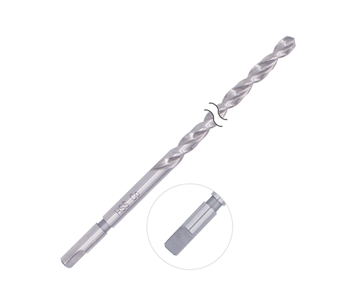HSS Co Parabolic Flute Hollow Paper Drill Bit for Paper Cutting Drill Machine