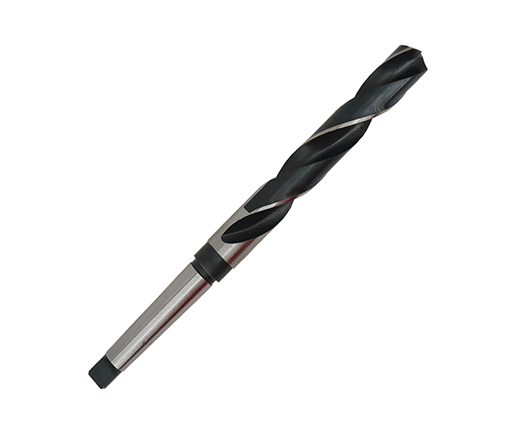 Black and White DIN345 High Speed Steel HSS Morse Taper Shank Twist Drill Bits for Metal Drilling