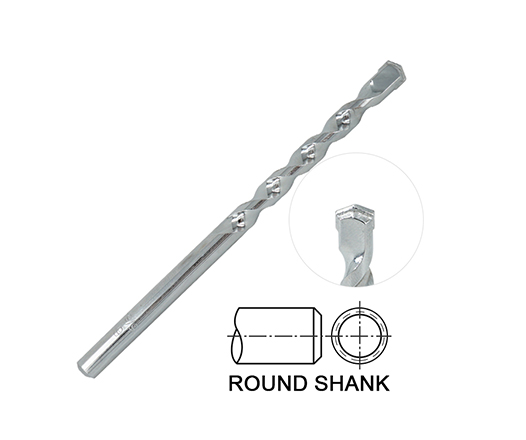 Chrome Plated R Flute Carbide Tipped Concrete Drill Bit for Concrete Block Brick Wall Masonry Drilling