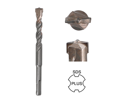 Imported Carbide Tip Auto Vacuum Welding S4 Flute SDS Plus Hammer Drill Bit for Concrete