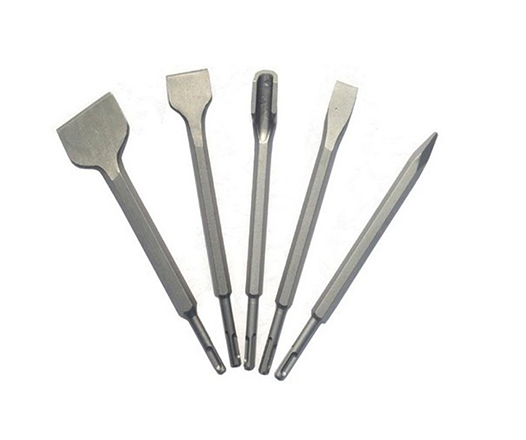 SDS Plus Electric Hammer Drill Moil Point Gouge Wide Flat Chisel for Concrete Stone and Masonry 