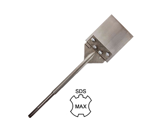 SDS Max Replacement Blade Tile Floor Scraper Tool Thinset Removal Chisel Bit for Removing Floor Tile Thinset