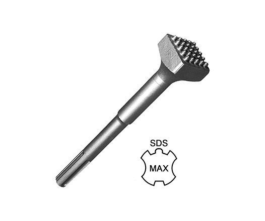 SDS Max Shank Carbide Tipped Bushing Tool Chisel for Concrete Surface Leveling Out 
