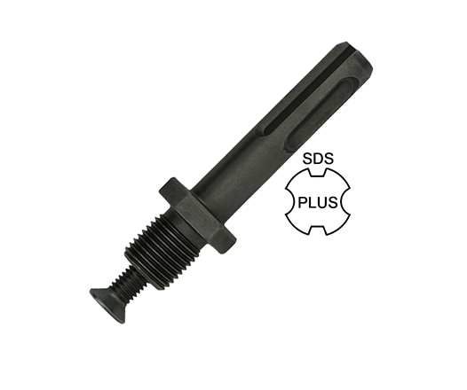 SDS Plus Shank Hammer Drill Bit Adapter for 1/2 in. 3-Jaw Chuck