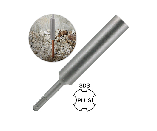SDS Plus Shank Ground Rod Driver for 5/8 Inch and 3/4 Inch Ground Rods
