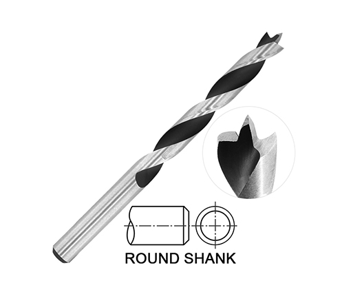 Edge Ground Wood Brad Point Drill Bit for Wood Precision Drilling