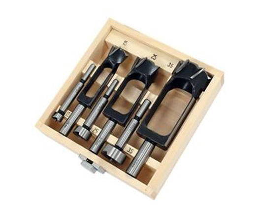 6 PCS Forstner Drill Bit and Tenon Dowel Wood Plug Cutter Set