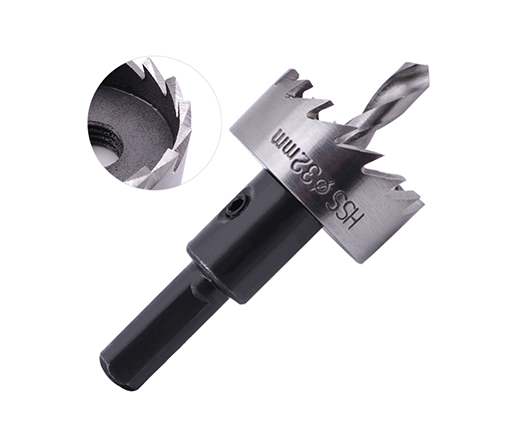 HSS-G HSS Hole Saw Cutter with 18 Degree Split Teeth for Thin Stainless Steel Plate Sheet