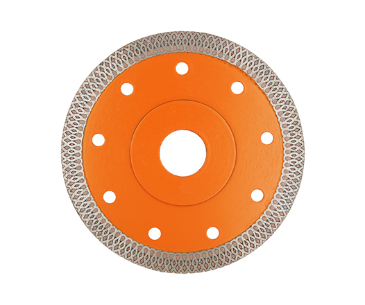 Hot Press Sintered Turbo-mesh Blade Reinforced Body Diamond Saw Cut Blades for Tile Porcelain Glass Granite Marble Cutting