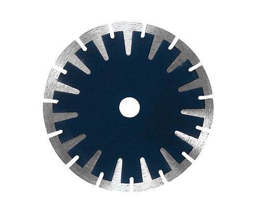 Hot Press Sintered Segmented Blade Diamond Saw Blade with Protective Teeth for Cutting Stone Granite Marble Concrete Brick