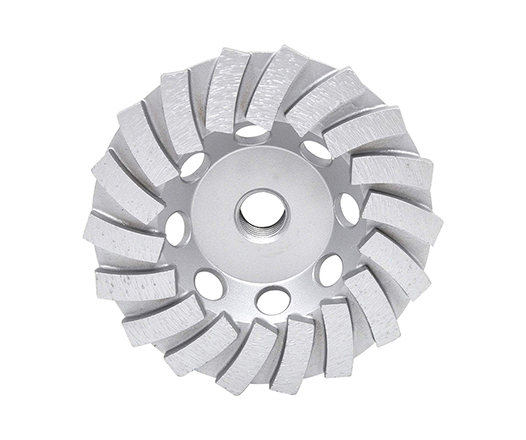 Segmented Turbo Rim Diamond Grinding Cup Wheel for Ceramic Tile
