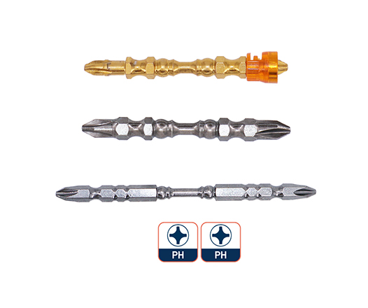Double End S2 High Torque Magnetic Screwdriver Bits for PH Head